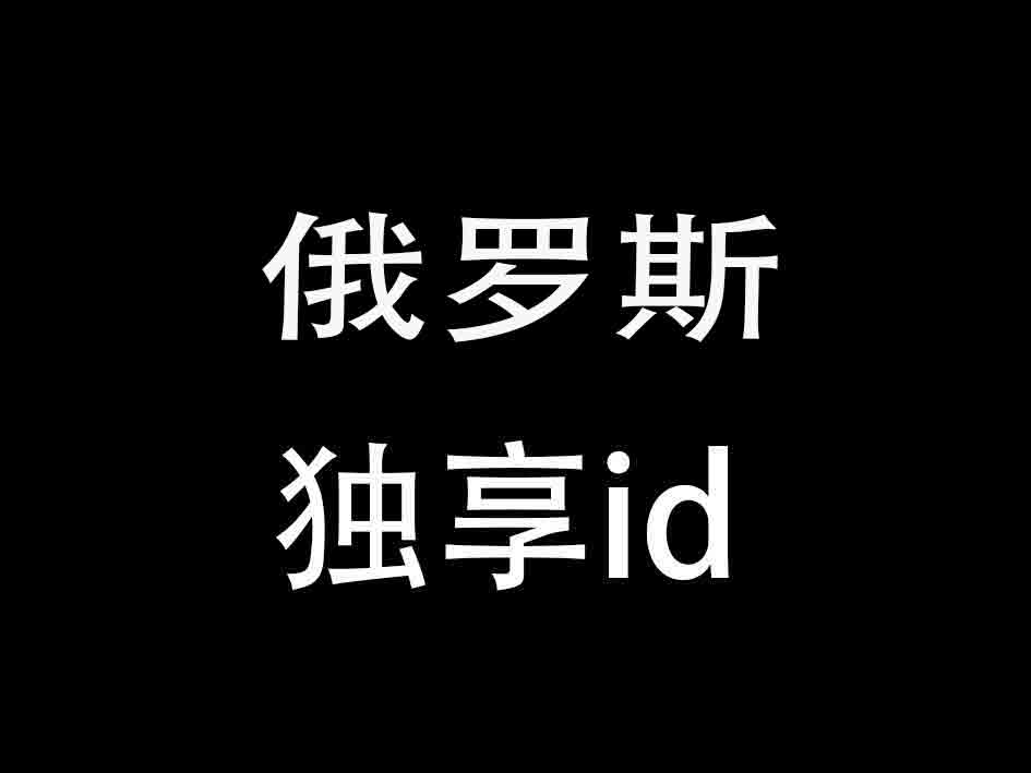 俄罗斯※高质量※手工注册※独享使用